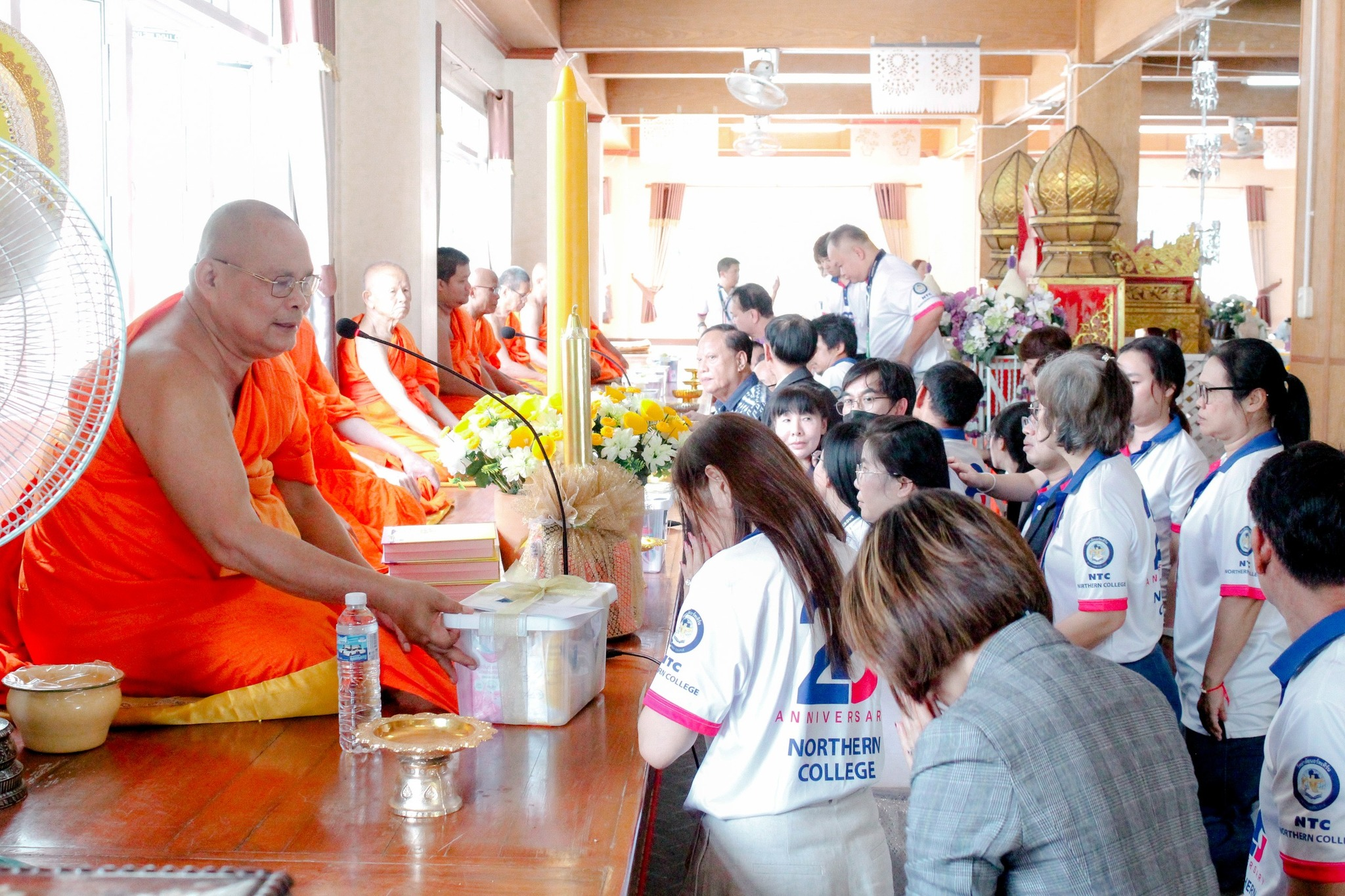 กิจกรรมส่งเสริมสถาบันศาสนาและสืบสานมรดกทางวัฒนธรรม เนื่องในวันเข้าพรรษา ประจำปีการศึกษา 2568